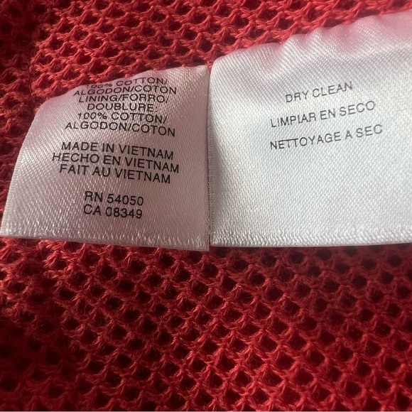 Jones of New York Iridescent Orange Hooded Hip Length Size PP Jacket - Picture 14 of 15